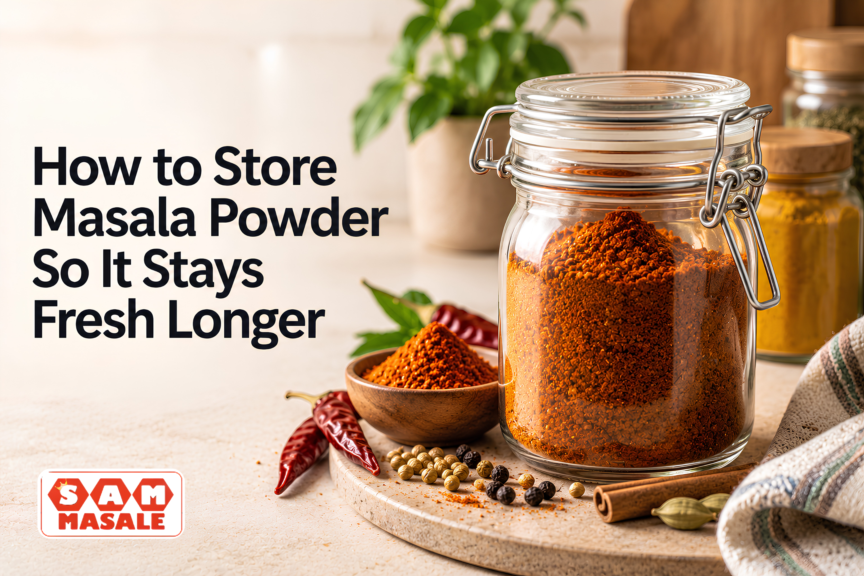 How to Store Masala Powder So It Stays Fresh Longer