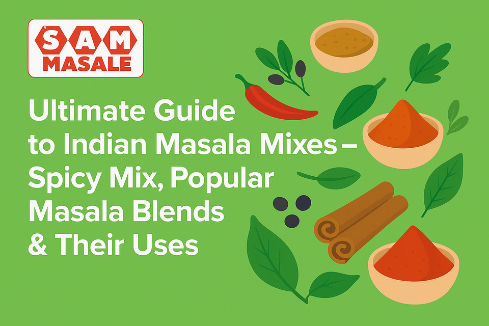 Ultimate Guide to Indian Masala Mixes – Spicy Mix, Popular Masala Blends & Their Uses