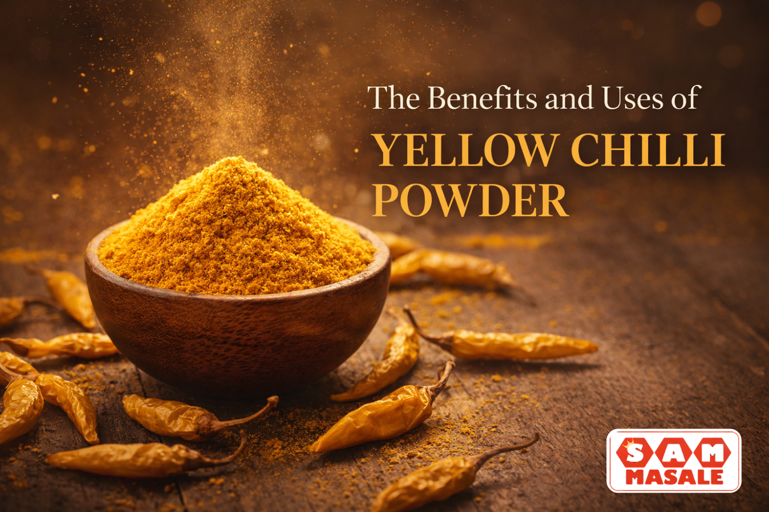 The Benefits and Uses of yellow chilli powder