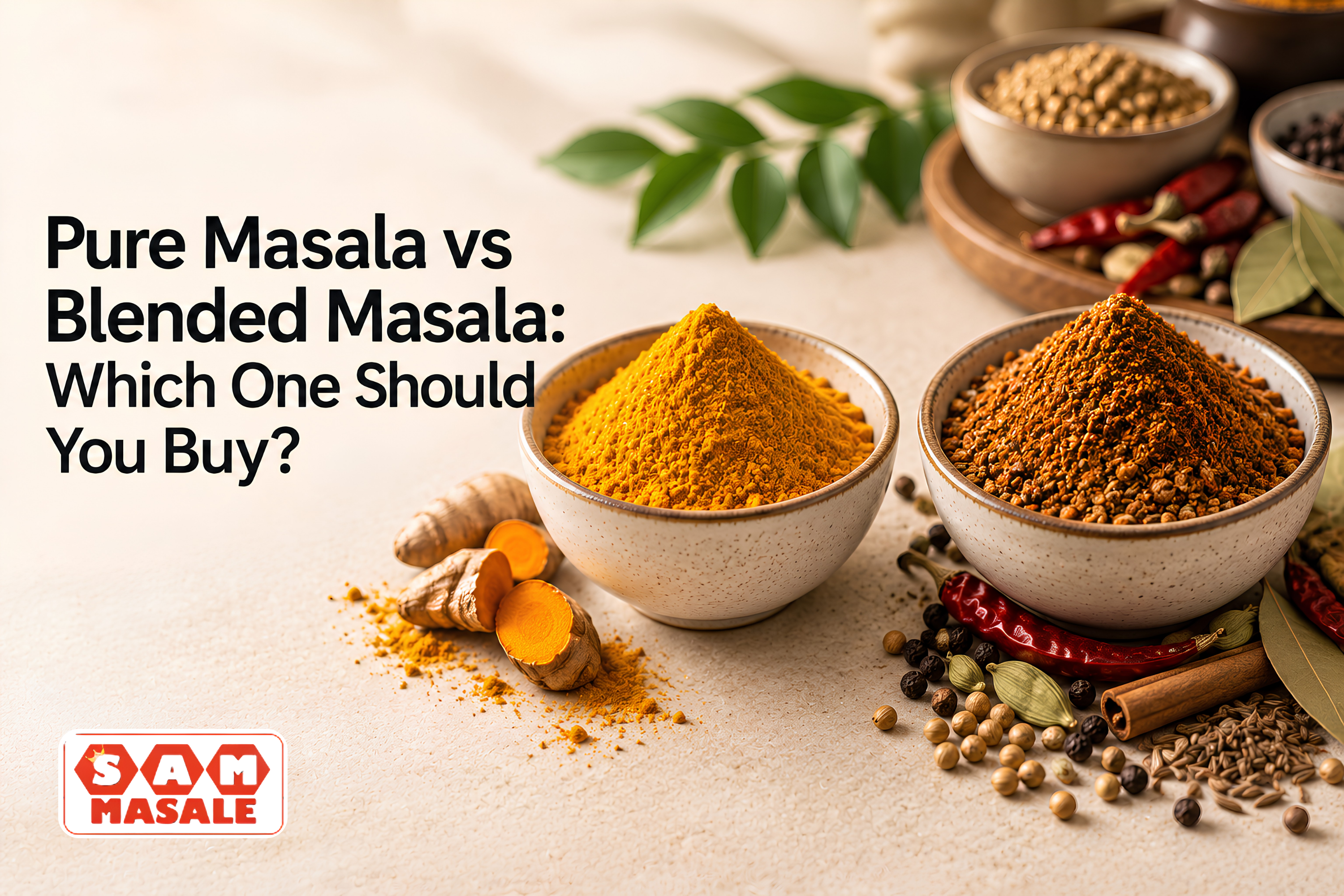 Pure Masala vs Blended Masala: Which One Should You Buy?