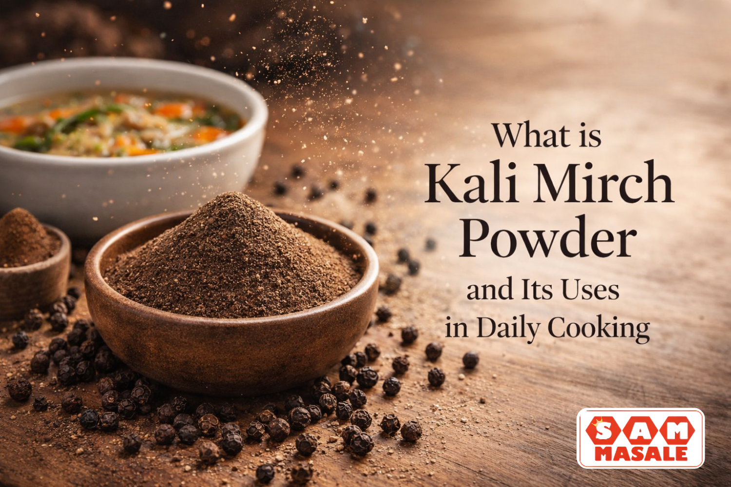 What is kali mirch powder and Its Uses in Daily Cooking
