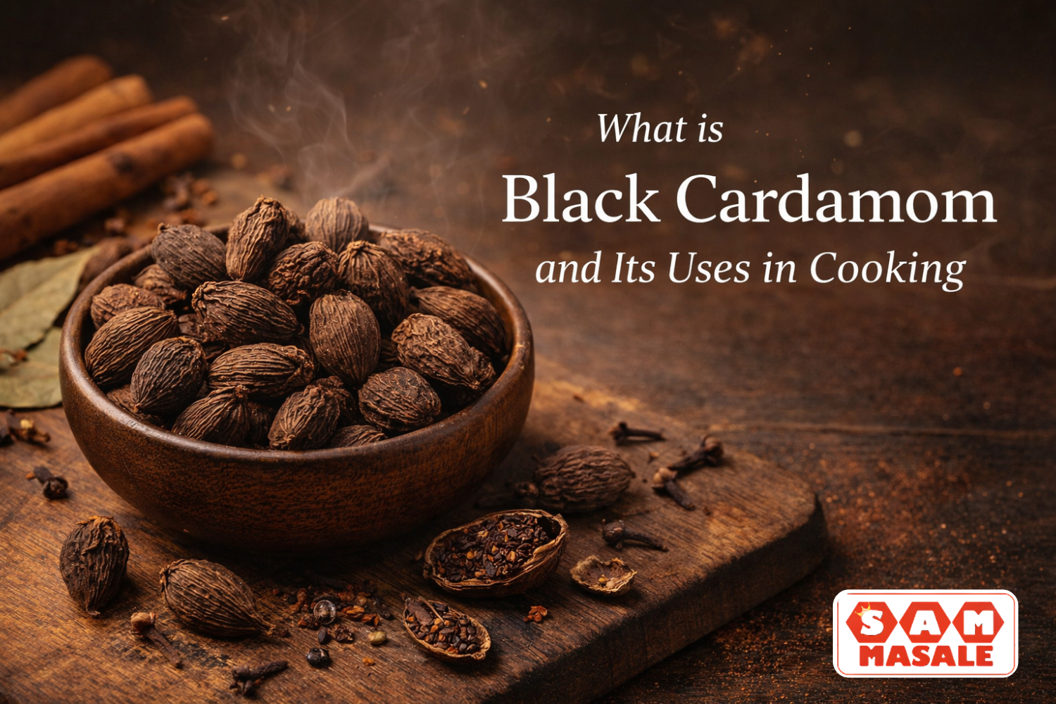 What is black cardamom and Its Uses in Cooking