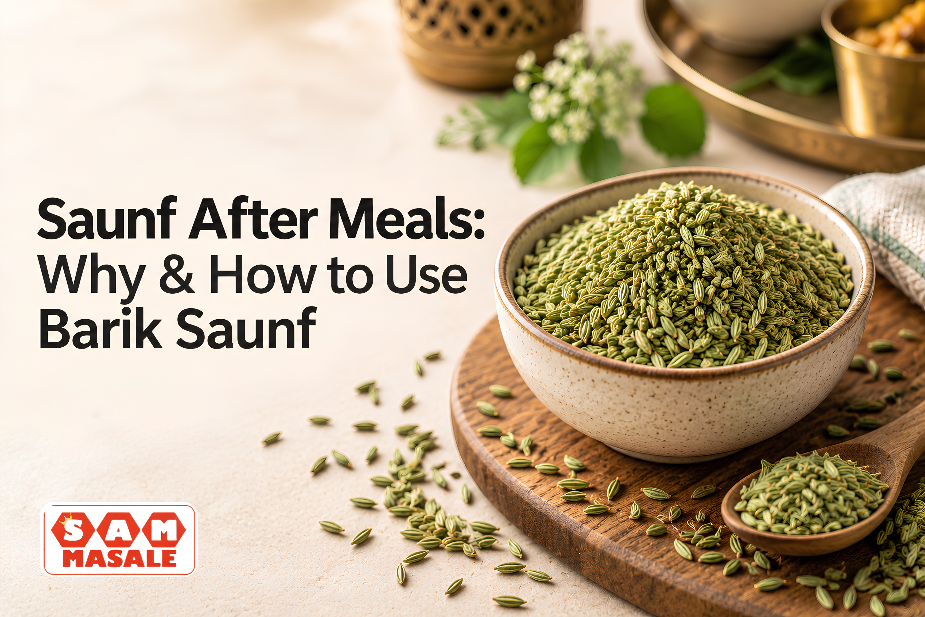 Saunf After Meals: Why & How to Use Barik Saunf