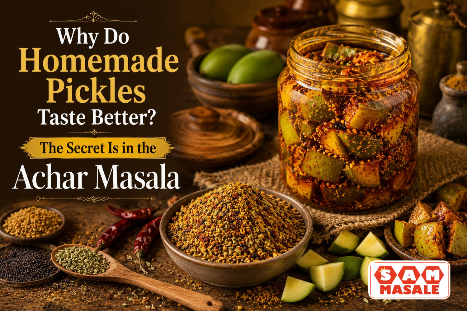 Why Do Homemade Pickles Taste Better? The Secret Is in the Achar Masala