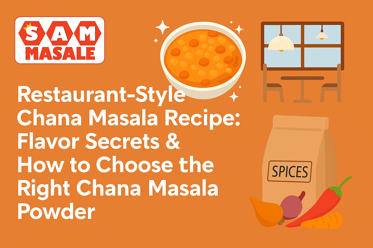 Restaurant-Style Chana Masala Recipe: Flavor Secrets & How to Choose the Right Chana Masala Powder