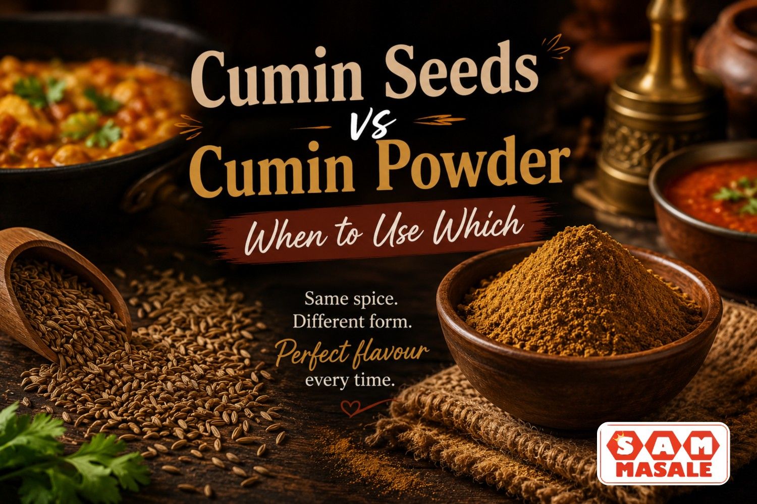 Cumin Seeds vs Cumin Powder – When to Use Which