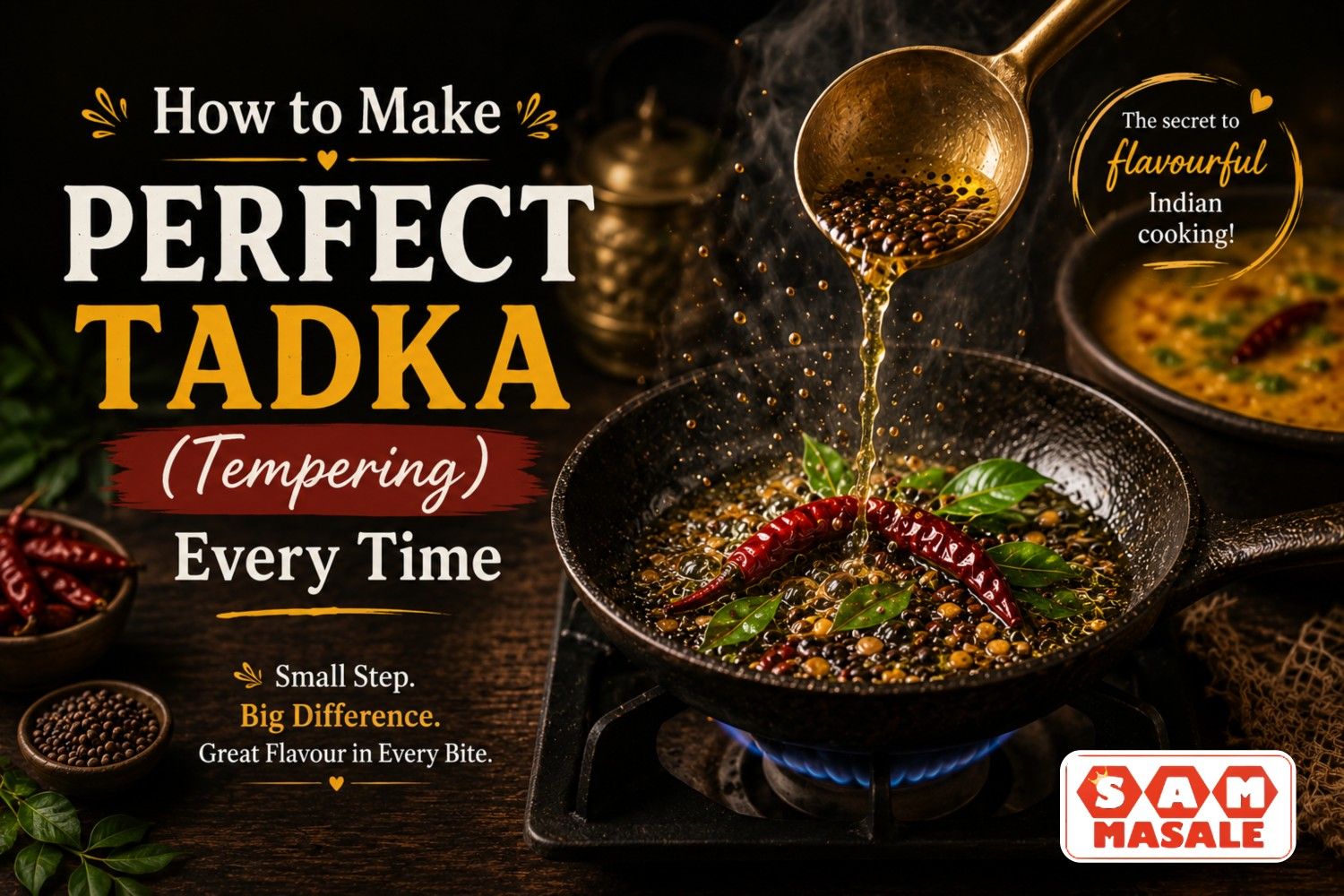 How to Make Perfect Tadka (Tempering) Every Time