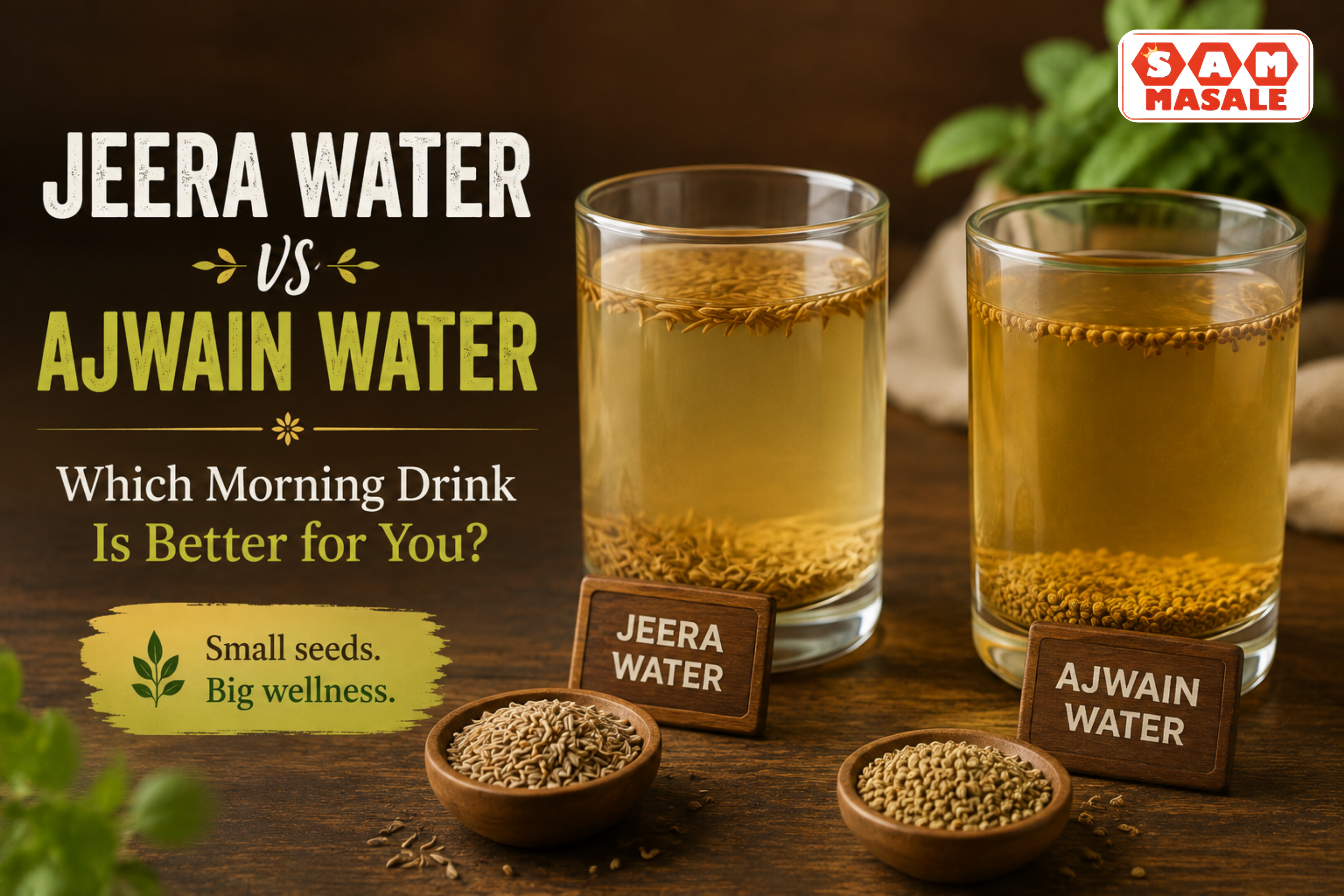Jeera Water vs Ajwain Water | Which Morning Drink Is Better for You?