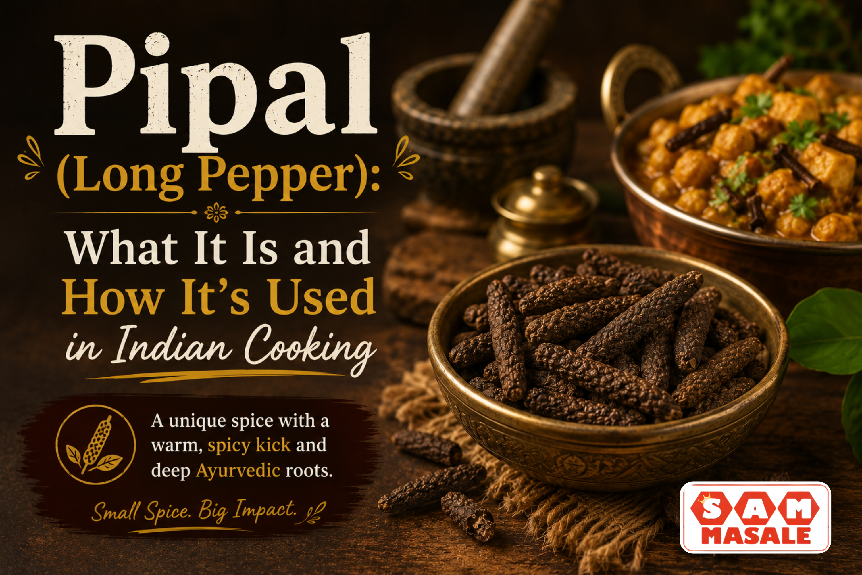 Pipal (Long Pepper): What It Is and How It's Used in Indian Cooking