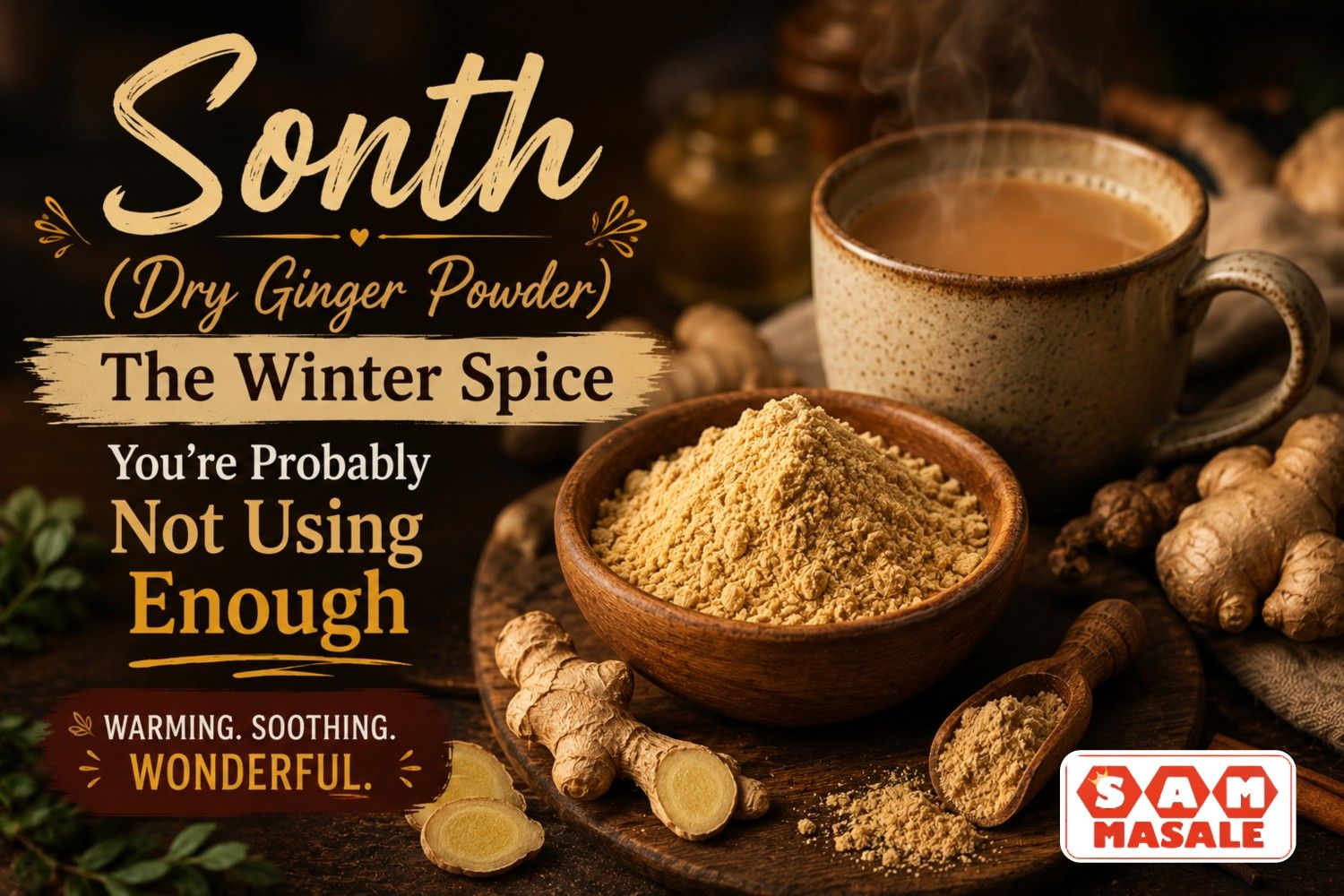 Sonth (Dry Ginger Powder): The Winter Spice You're Probably Not Using Enough