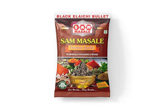 sam masale packet front side
