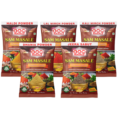 sam masale Daily Essential Spices Combo pack of 5