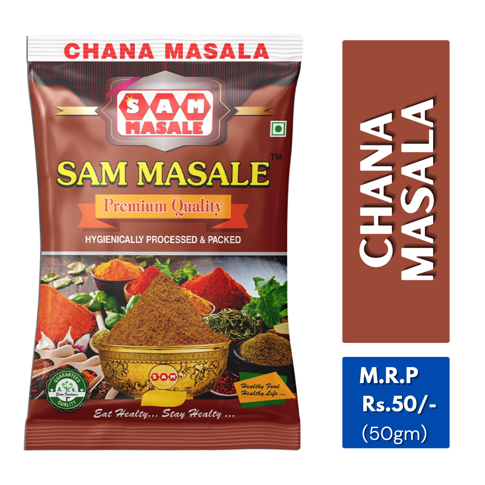 Authentic Punjabi Chana Masala Powder - Homemade Taste |SAM MASALE