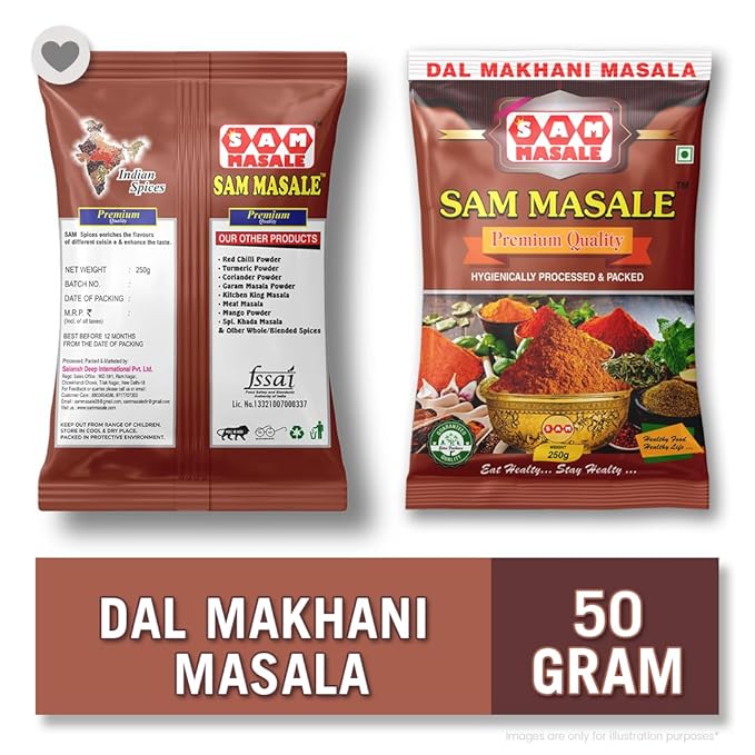 Authentic Dal Makhani Masala Powder - Rich Flavor | SAM MASALE