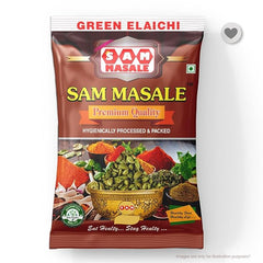 sam masale packet front  side
