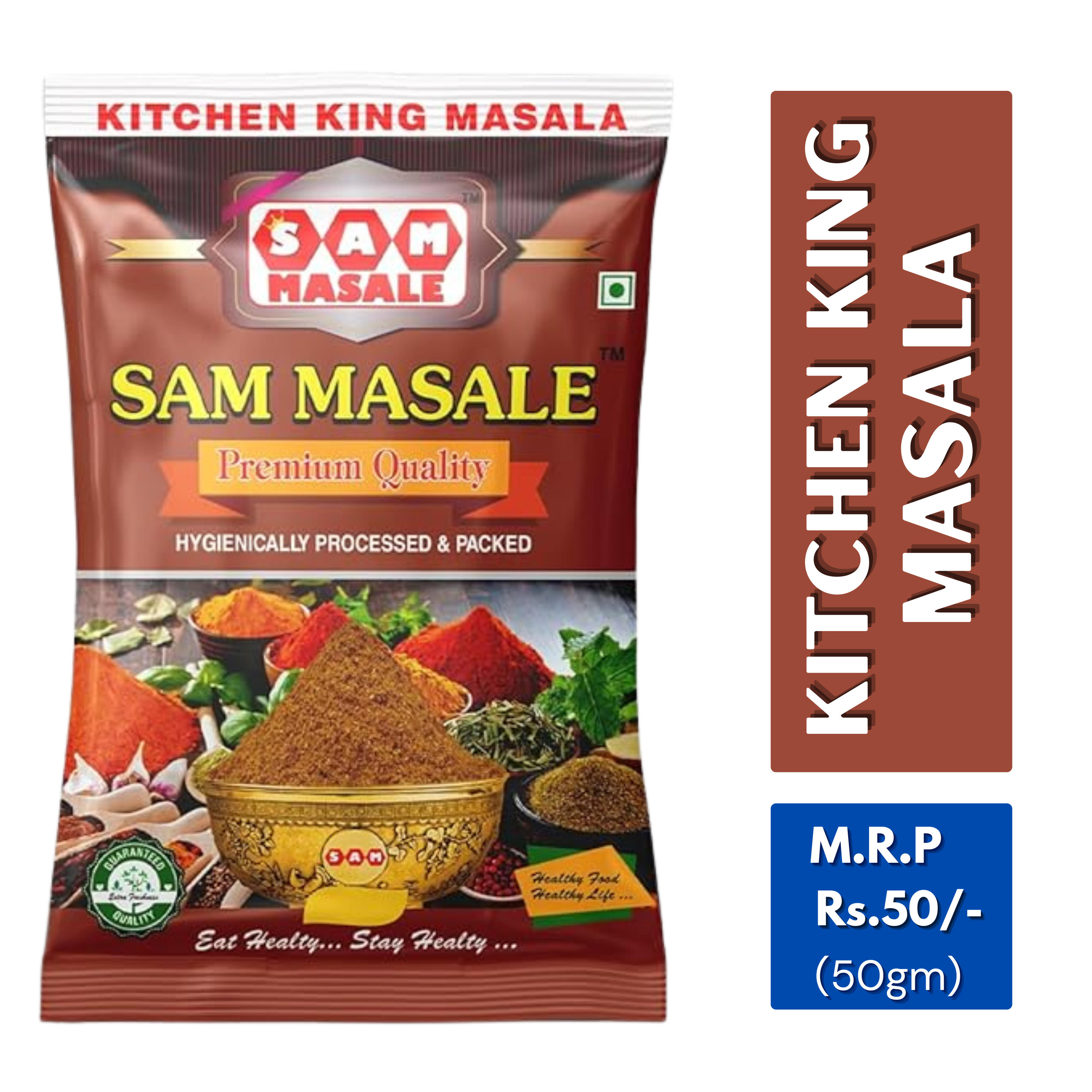 Premium Kitchen King Masala - Curry Spice Mix | SAM MASALE