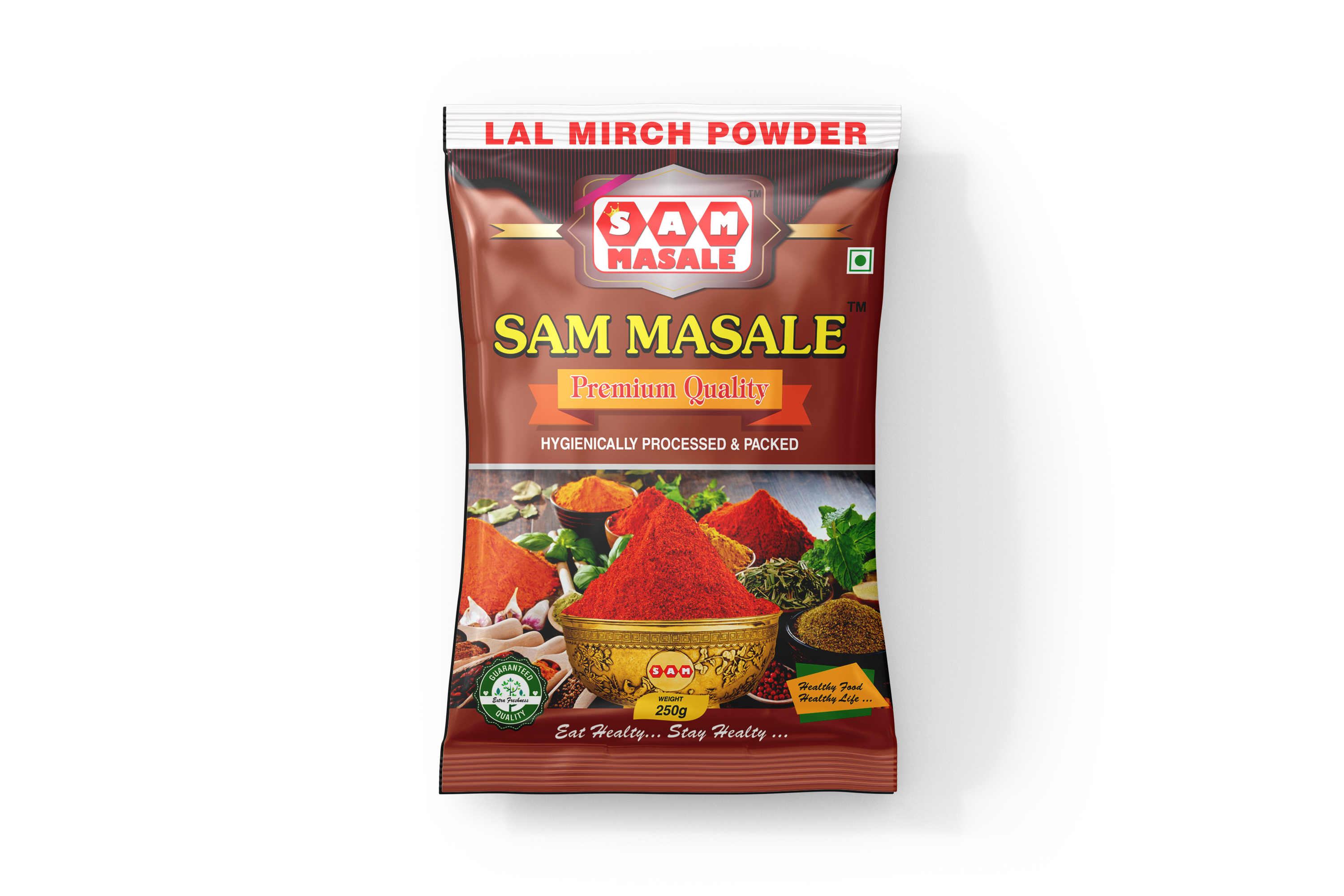 Pure Lal Mirch Powder - Bright Red Chilli Spice | SAM MASALE