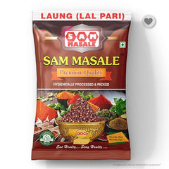sam masale packet front side
