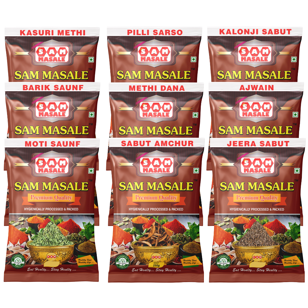 sam masale Mega Whole Seeds Packets