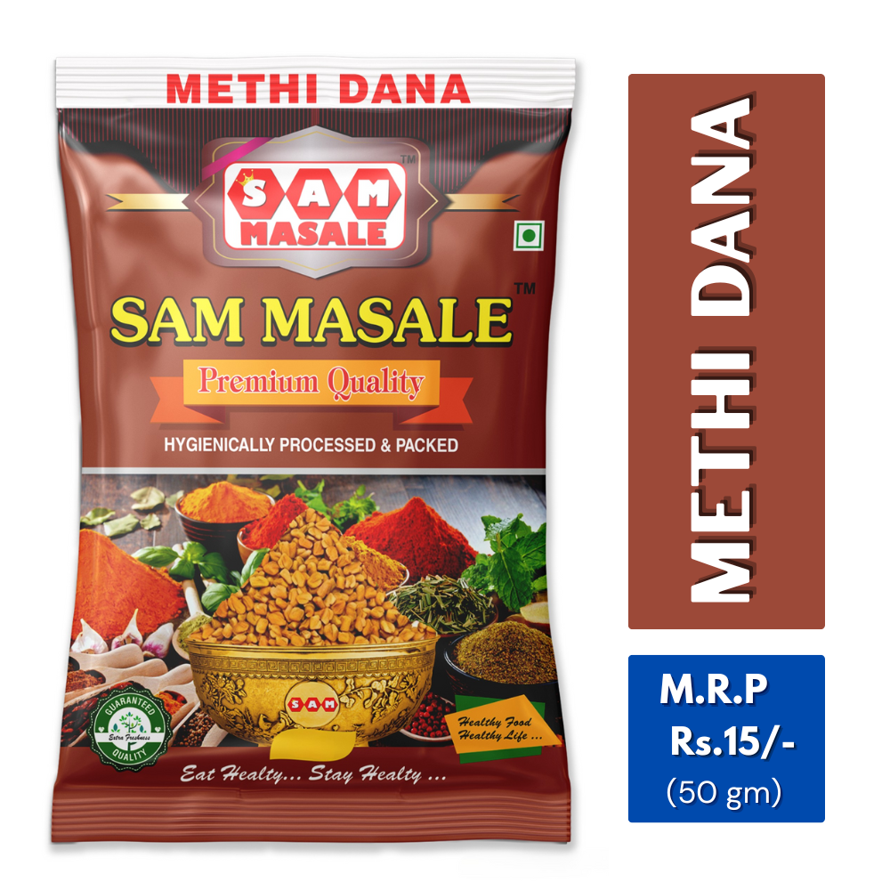 Premium Methi Dana - Fenugreek Seeds for Health | SAM MASALE