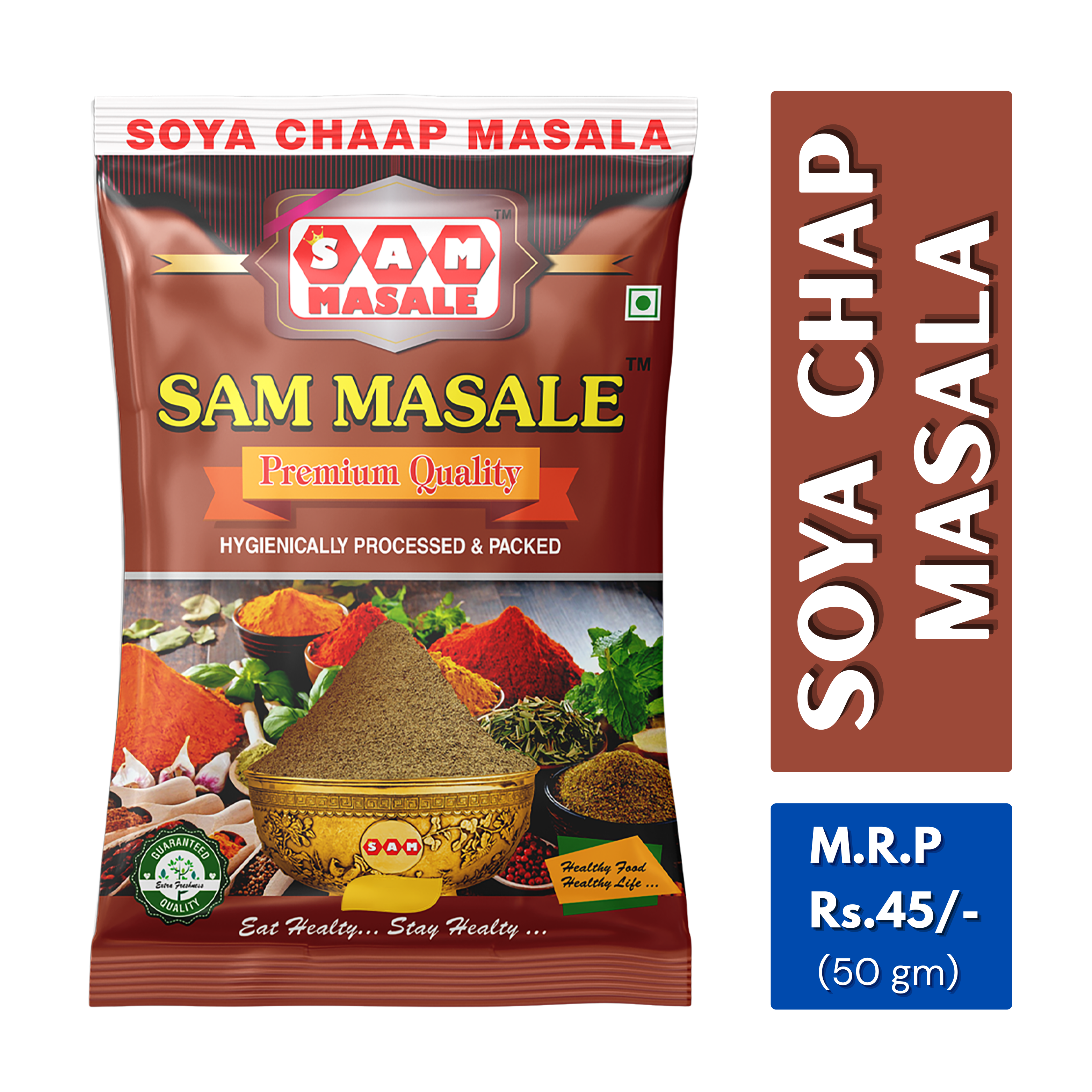 Soya Chaap Masala - Veg Curry Spice Mix | SAM MASALE
