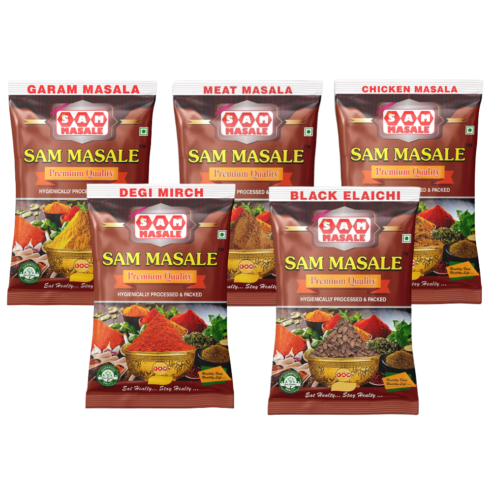 sam masale Non-Veg Restaurant Masala Combo pack of 5