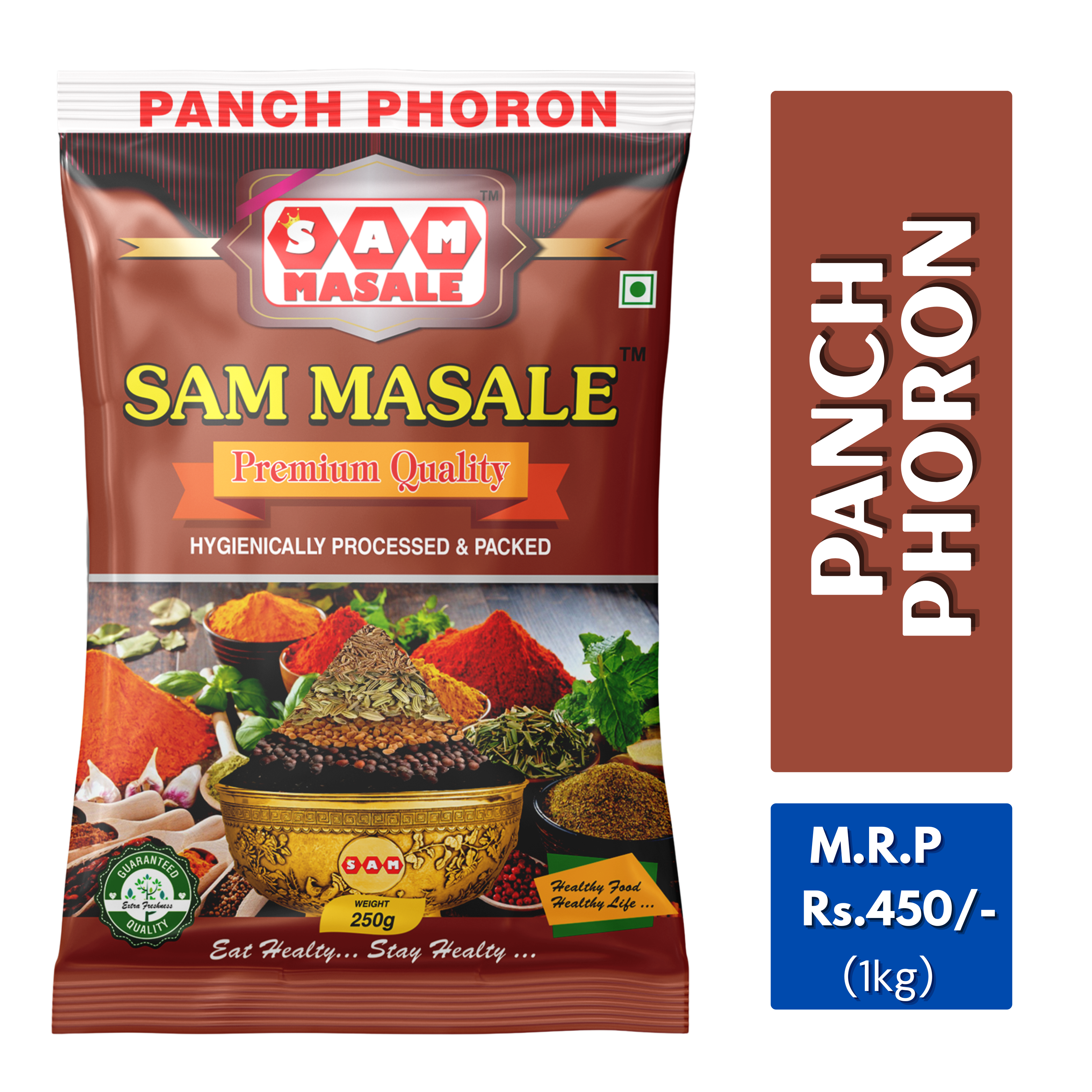 Panch Phoron Mix | Authentic Bengali 5-Spice Blend – SAM Masale