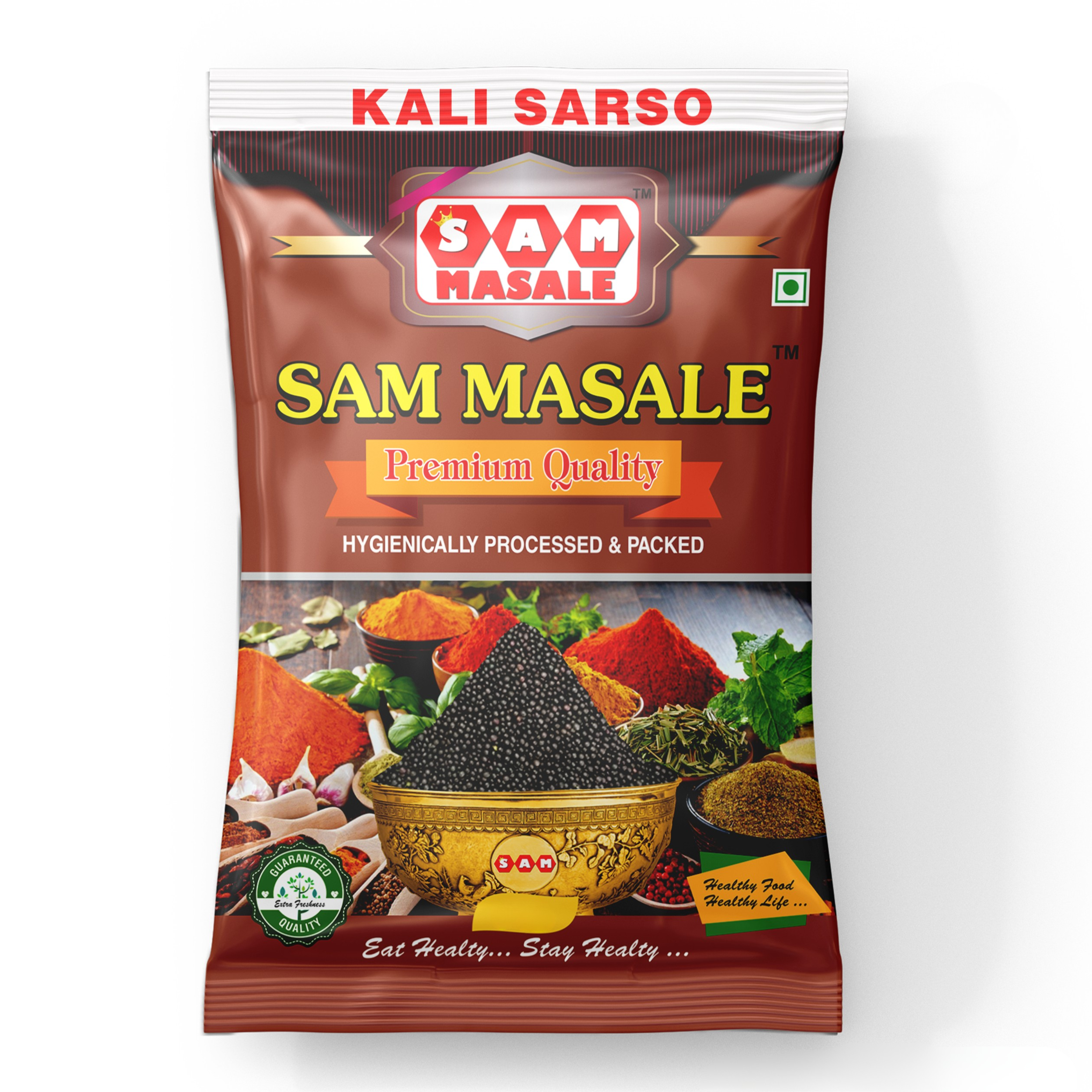 Premium Kali Sarso - Black Mustard Seeds Online | SAM MASALE
