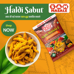Sangli Haldi | Natural Turmeric Powder | No Additives | No Preservatives | Premium Haldi Sabut | Best Turmeric Powder