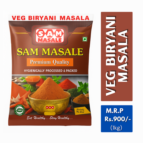 Veg Biryani Spice Mix | Premium Biryani Masala Blend – SAM Masale