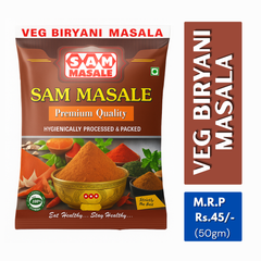 Veg Biryani Spice Mix | Premium Biryani Masala Blend – SAM Masale
