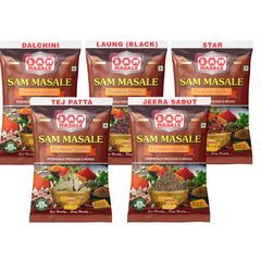 sam masale Whole Spices Tadka Combo pack of  5